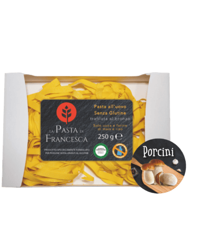 PASTA DI FRANCESCA PAPPARDELLE AI FUNGHI PORCINI