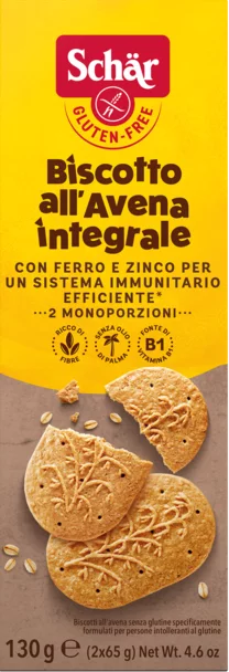 SCHAR BISCOTTO ALL'AVENA INTEGRALE