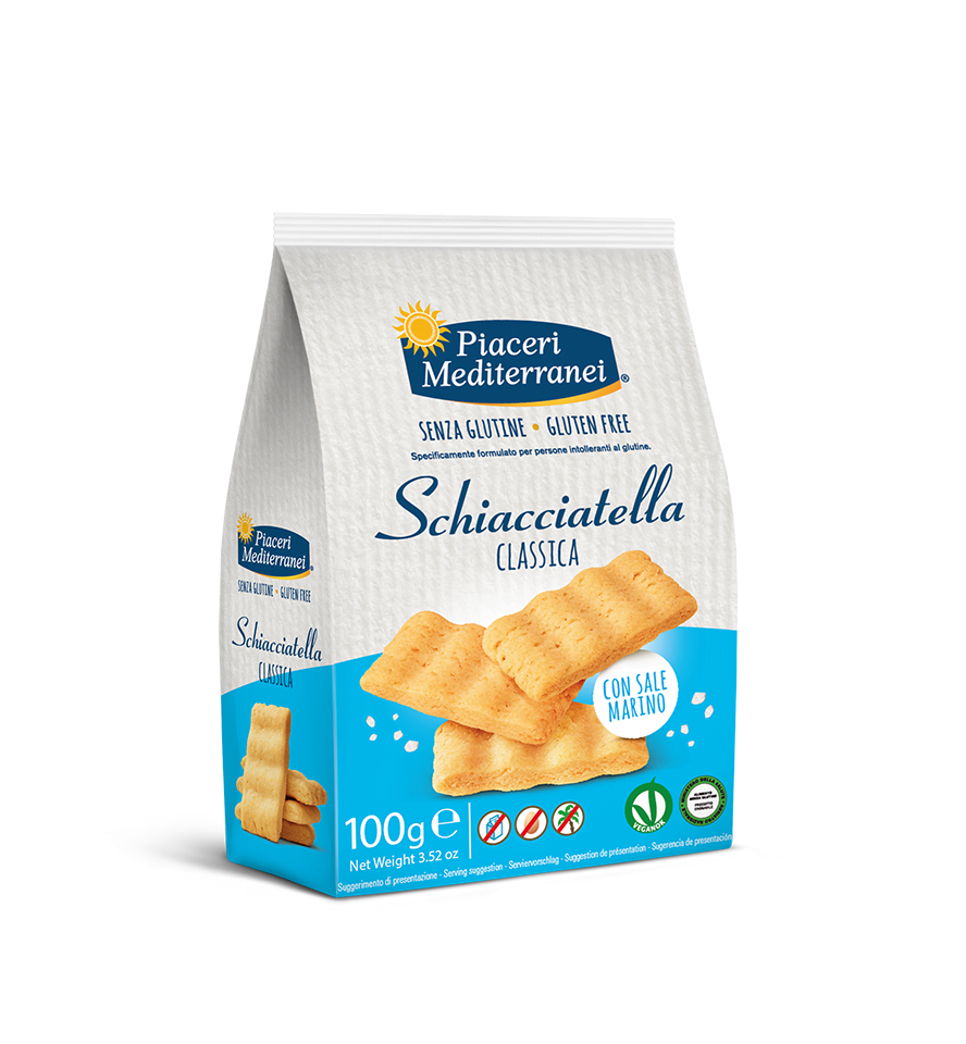 PIACERI MEDITERRANEI SCHIACCIATELLA CLASSICA