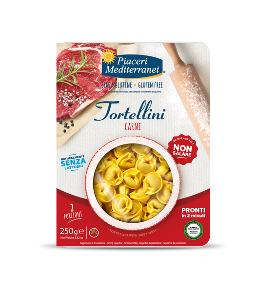 PIACERI MEDITERRANEI TORTELLINI CON CARNE