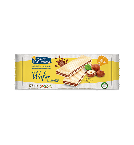 PIACERI MEDITERRANEI WAFER ALLA NOCCIOLA
